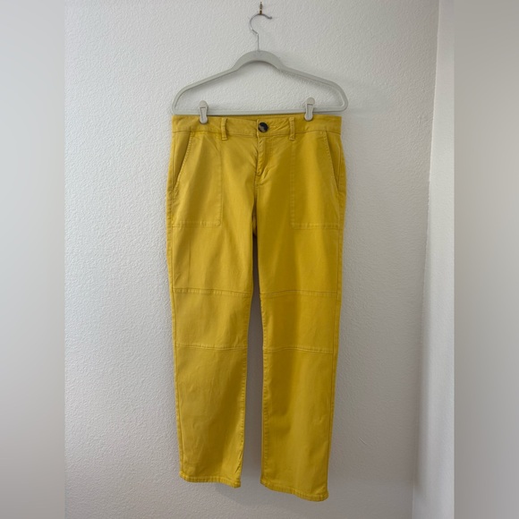 CAbi Other - CAbi Mustard Yellow Straight Leg Pants
